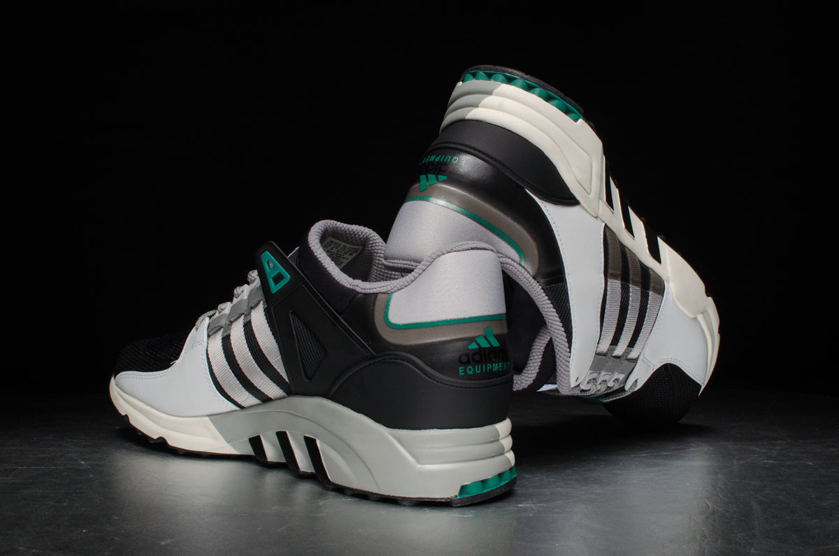 Adidas Originals Equipment Running Guidance 93 Gray Black Mens Sneakers  B24772