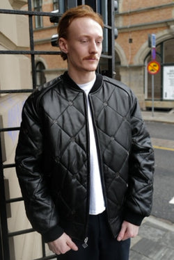 Nike SB Collection - Quilted Bomber Jacket (Black)