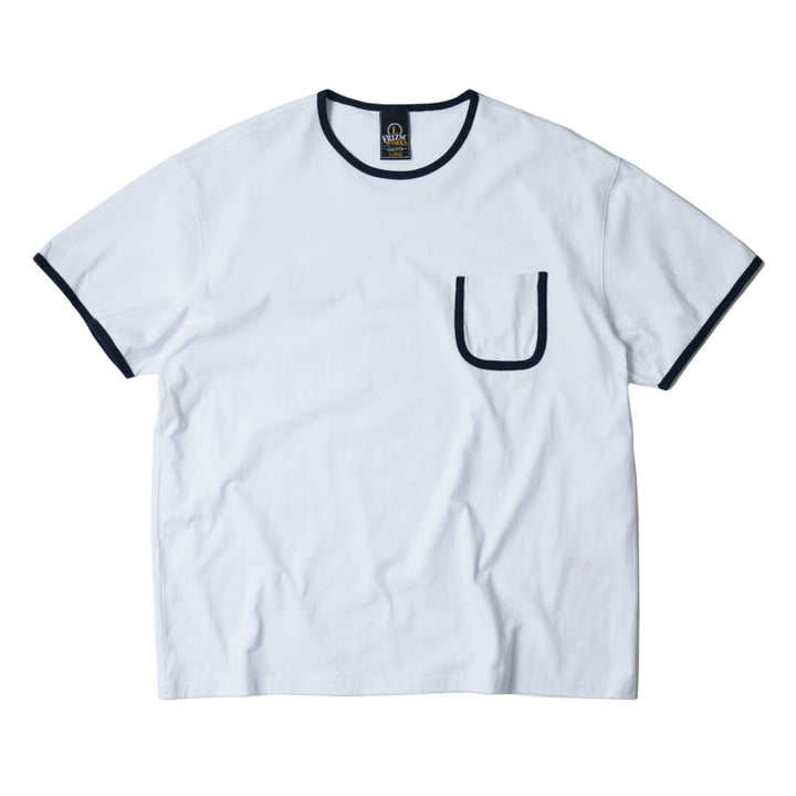 FrizmWORKS - Ringer Pocket Tee (White)