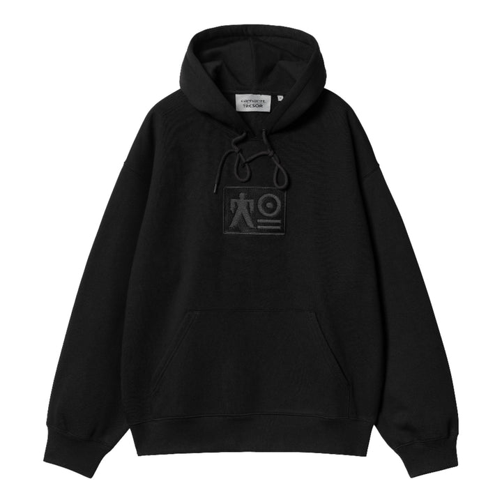 Carhartt WIP x TRESOR Basement Hooded Sweatshirt (Black/Grey)