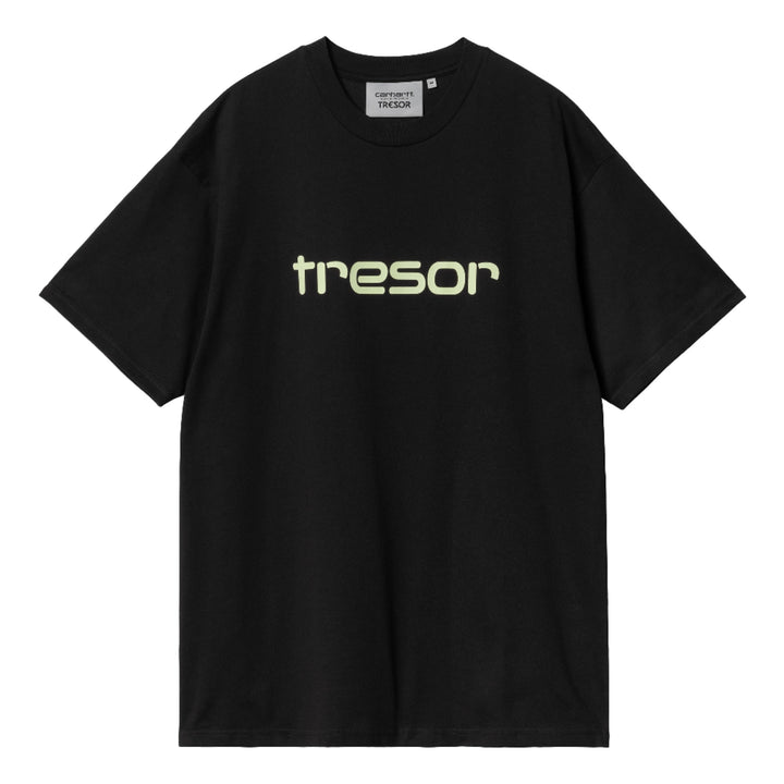 Carhartt WIP x TRESOR Techno Alliance S/S T-Shirt (Black/Glow Green)