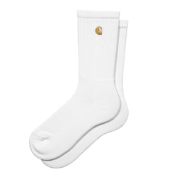 Carhartt WIP - Chase Socks (White/Gold)