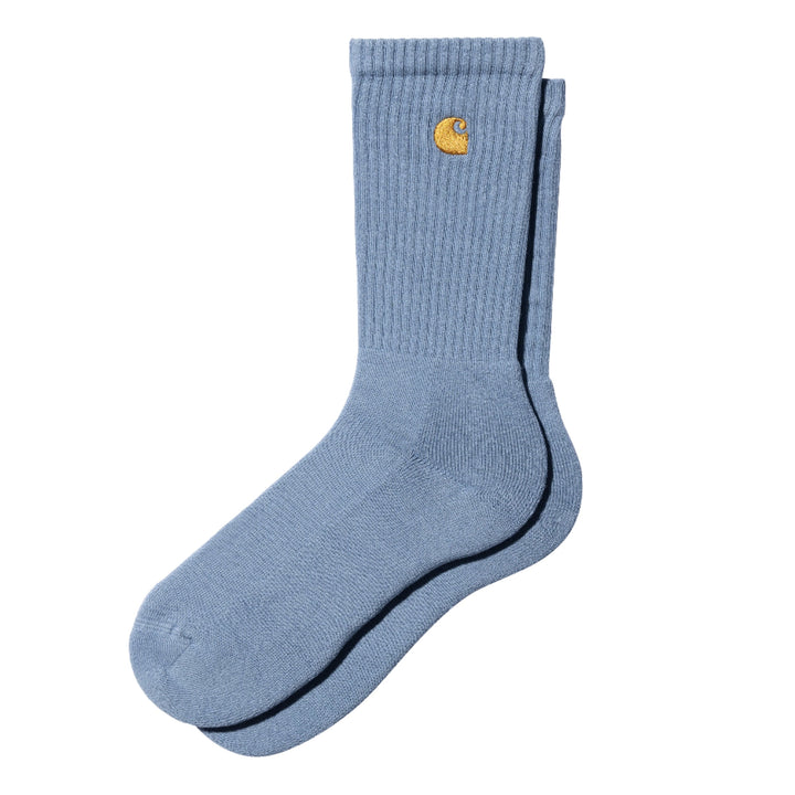 Carhartt WIP - Chase Socks (Charm Blue/Gold)