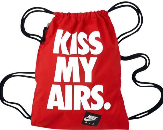 Nike - 'Kiss My Airs' Heritage Gymbag (Red)