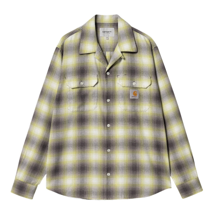 Carhartt WIP - L/S Blanchard Shirt (Arctic Lime)