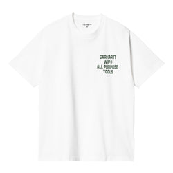 Carhartt WIP - S/S Cross Screw T-Shirt (White)