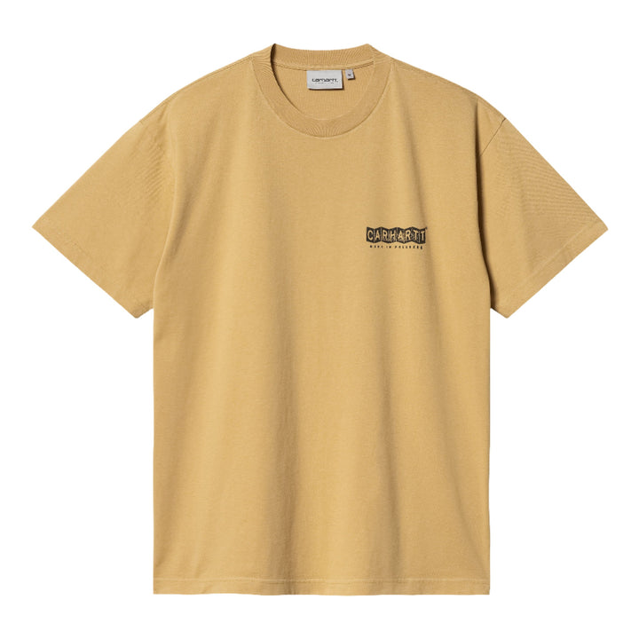 Carhartt WIP - S/S Stamp T-Shirt (Bourbon/Black)